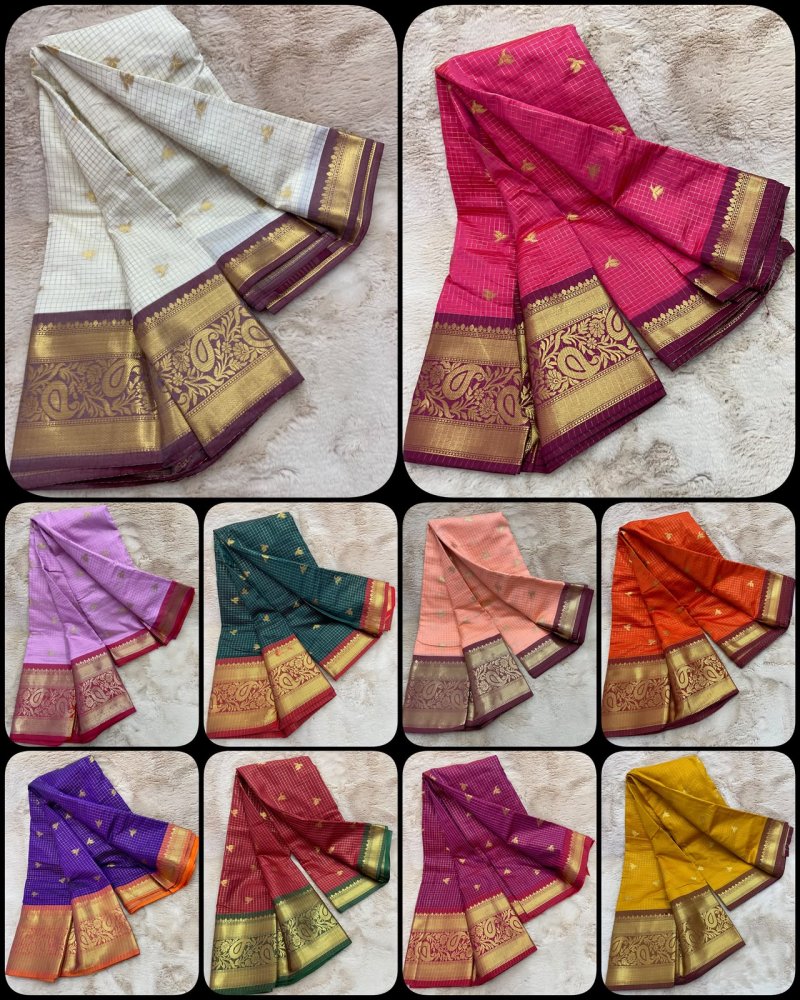 Premium Soft Silk Weaving Karishma Thread Saree
